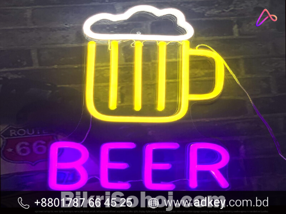 Best Neon Sign Designs Advertising in Dhaka BD